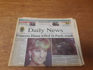Princess Diana Killed in Paris Crash Faribault Newspaper