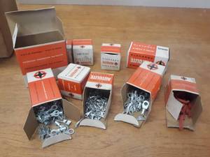 Lot of Vintage Autolite Solderless Electrical Connectors and More