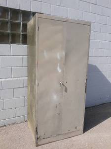 2-Door Steel Cabinet - 78 x 36 x 25