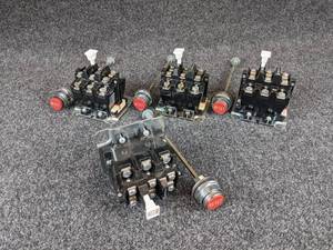 (4) Allen Bradley Overload Relays w Push Rods