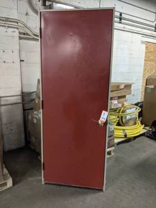 30 Steel Door in Frame
