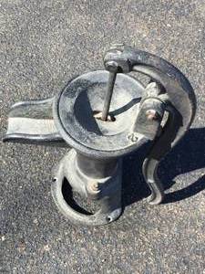 lot 105 image: Vintage Metal Pump