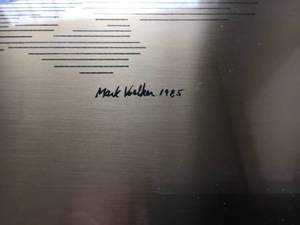lot 182 image: Mark Voelker Loons Framed Art