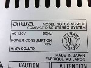 lot 191 image: Aiwa Digital Audio System