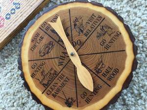 lot 233 image: Vintage Wood Wall Hangings