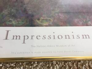 lot 247 image: Impressionism Framed PrintPoster