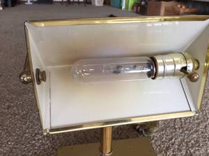 lot 273 image: Brass Desk Lamp