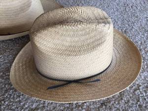 lot 274 image: 2 Straw Cowboy Hats