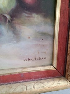 lot 6 image: Vintage Framed Print