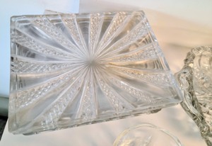 lot 36 image: Vintage CutPressed Glass