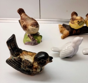 lot 51 image: Variety Of Bird Figurines