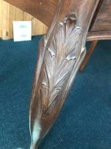 lot 320 image: Ornate Vintage Two Drawer Table