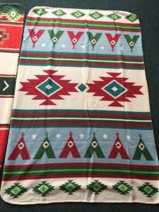 lot 324 image: 2 Mexican Themed Blankets