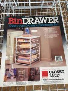 lot 353 image: Closet Maid Three Drawer Organizer