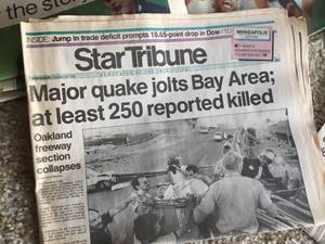 lot 371 image: 2 Boxes of Vintage Newspapers