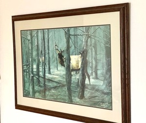 lot 153 image: The Consequences of Fire Framed Art By Kevin T Daniel