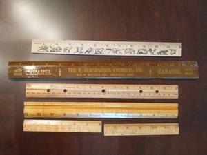 Collection of Vintage Rulers