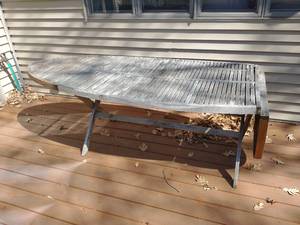 Teak Outdoor Table