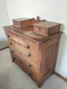 Six Drawer Vintage Chest Dresser