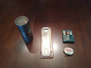 Collection of Vintage Pocket Tools and Paperweight