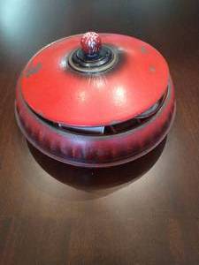 Vintage Tin with Sewing Supplies