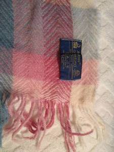 Vintage Alafoss of Iceland Wool Blanket