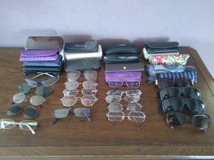 Collection of Eyeglasses and Sunglasses