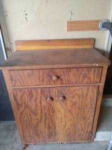 Wood Chest Cabinet