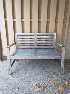 Wood Bench