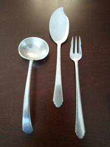 Three Sterling Silver Flatware Pieces