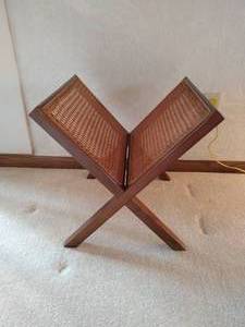 Rattan Magazine Holder