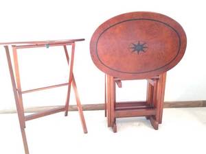 The Bombay Company TV Tray Set