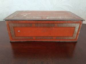 Vintage Johnstons Chocolates Metal Tin