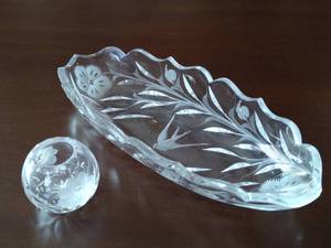 Two Crystal Bowls