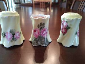 Royal Copenhagen Salt, Pepper, and Toothpick Set