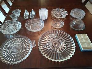 Collection of Glass Entertaining Dishes