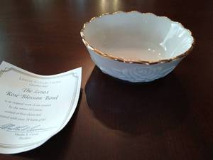 The Lenox Rose Blossom Bowl