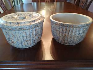 Two Stoneware Pottery Bowls