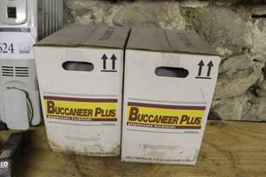 Lot of (4) Buccaneer Plus Glyphosate Herbicide Plastic Bottle 2-12 Gallon (in 2 cases)
