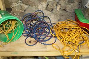 Lot of (Approximately 3) Power Cords