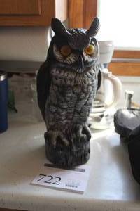 Owl Table Statue 16H