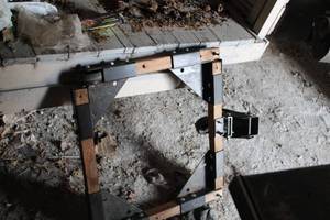 4-wheel Dolly WoodSteel 25Lx24Wx2H