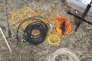 Lot of (Approximately 4) Extension Cords