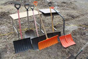 Lot of (6) Snow Shovels