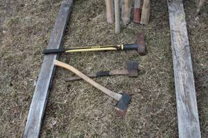Lot of (3) Axes