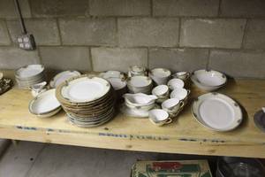 Meito Hand Painted China Set