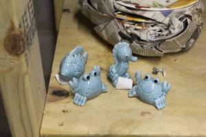 Lot of (4) Ocean Creatures Salt & Pepper Shakers