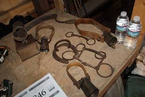 Lot of (11) Vintage Horse Tack and Gear