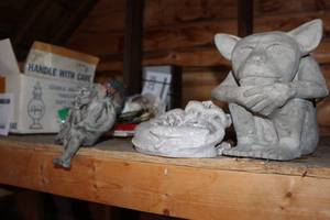Lot of (3) Gargoyle Statues