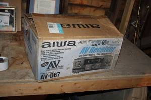 Aiwa Stereo AV Receiver AV-D67 (in box)